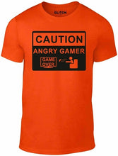 Load image into Gallery viewer, Men'S Angry Gamer T-Shirt - Game Gift Arcade Machine Retro Present Vintage Fun Men 2019 Summer Summer Tees Shirt Tops Tees